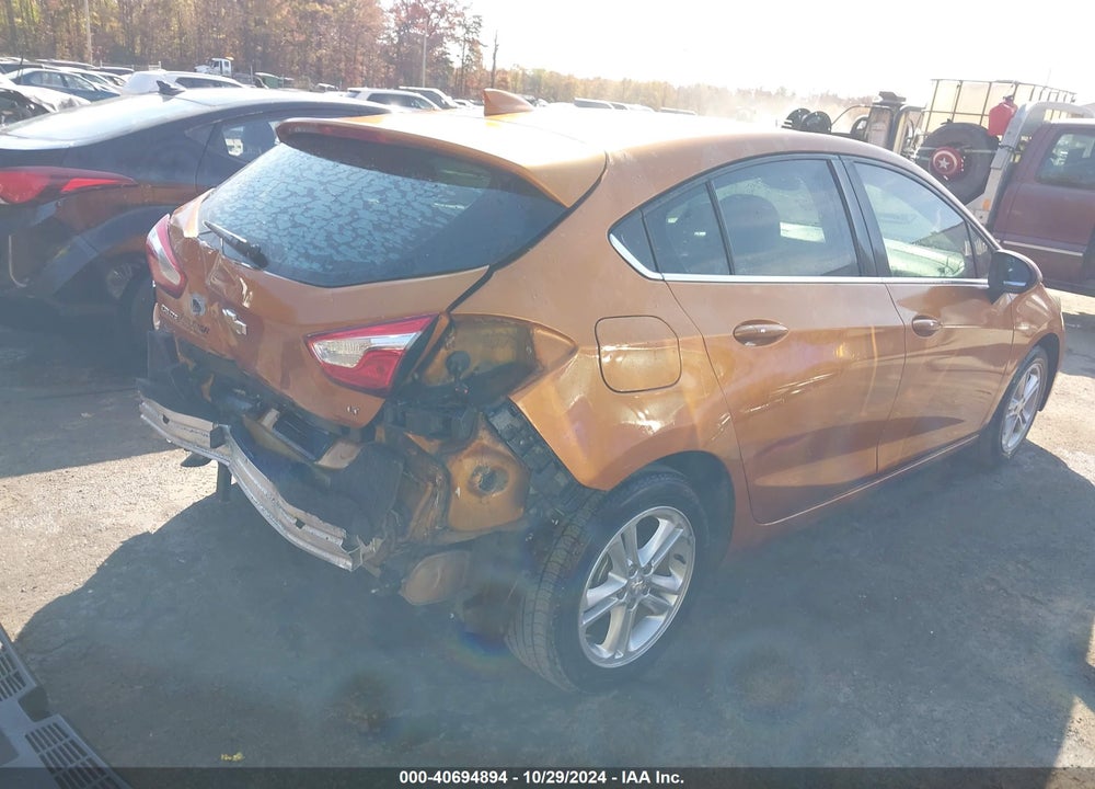 2017 CHEVROLET CRUZE LT AUTO VIN: 3G1BE6SM5HS562972
