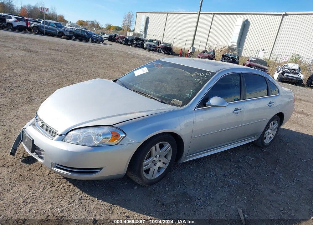 2012 CHEVROLET IMPALA LT VIN: 2G1WG5E32C1264019