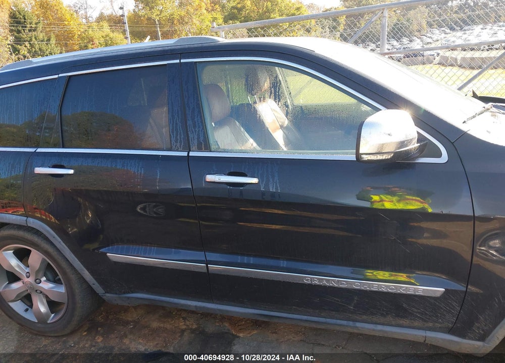 2012 JEEP GRAND CHEROKEE OVERLAND VIN: 1C4RJFCTXCC140346