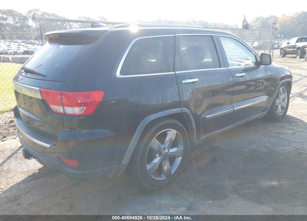 2012 JEEP GRAND CHEROKEE OVERLAND VIN: 1C4RJFCTXCC140346