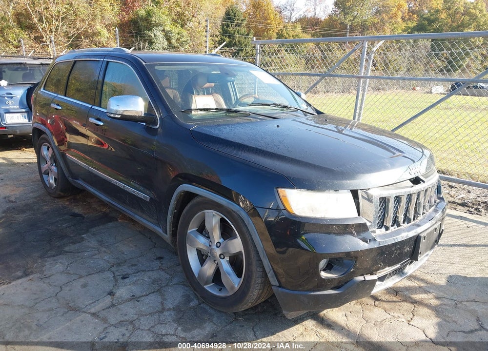 2012 JEEP GRAND CHEROKEE OVERLAND VIN: 1C4RJFCTXCC140346