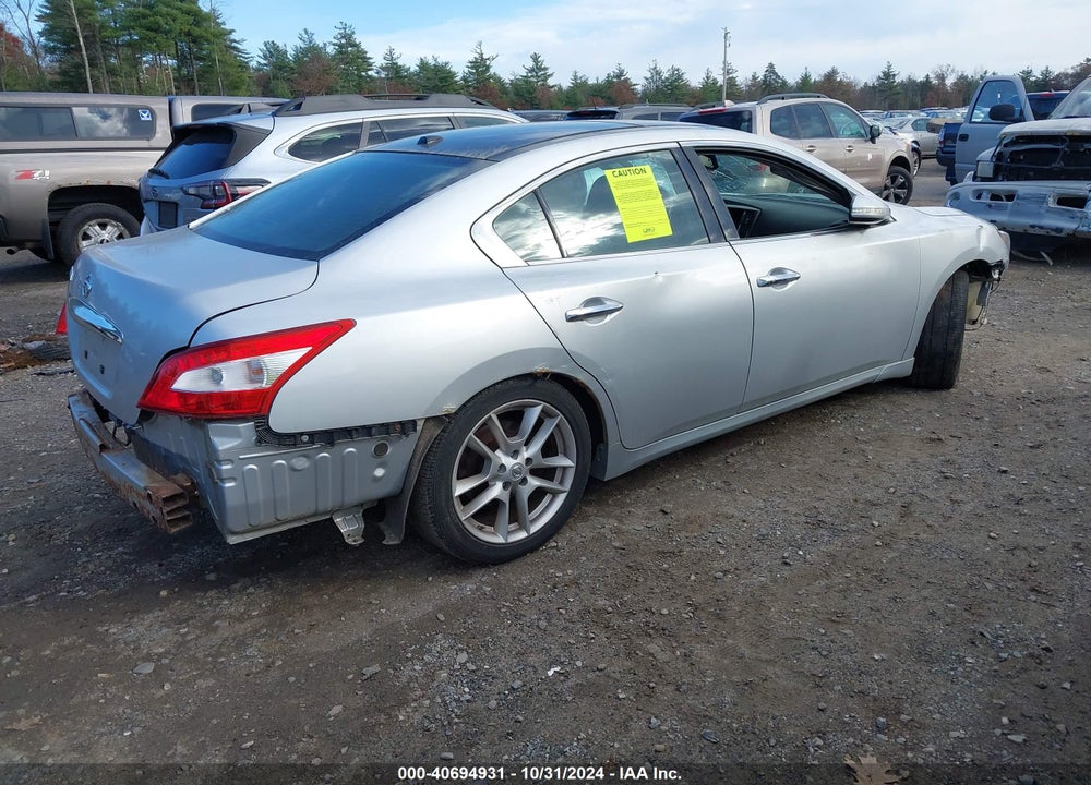 2009 NISSAN MAXIMA 3.5 SV VIN: 1N4AA51EX9C848686