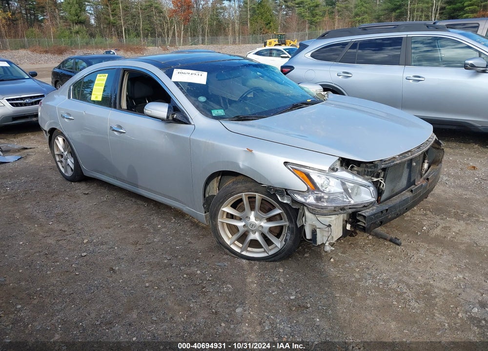 2009 NISSAN MAXIMA 3.5 SV VIN: 1N4AA51EX9C848686