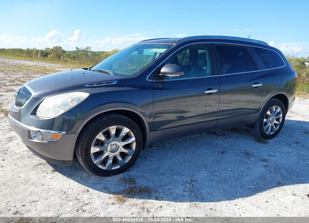 2012 BUICK ENCLAVE PREMIUM VIN: 5GAKRDED8CJ280980