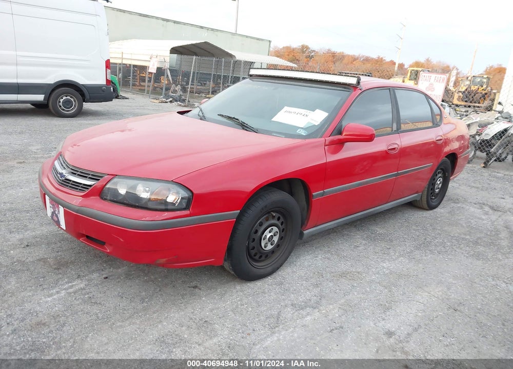 2003 CHEVROLET IMPALA VIN: 2G1WF52EX39343738