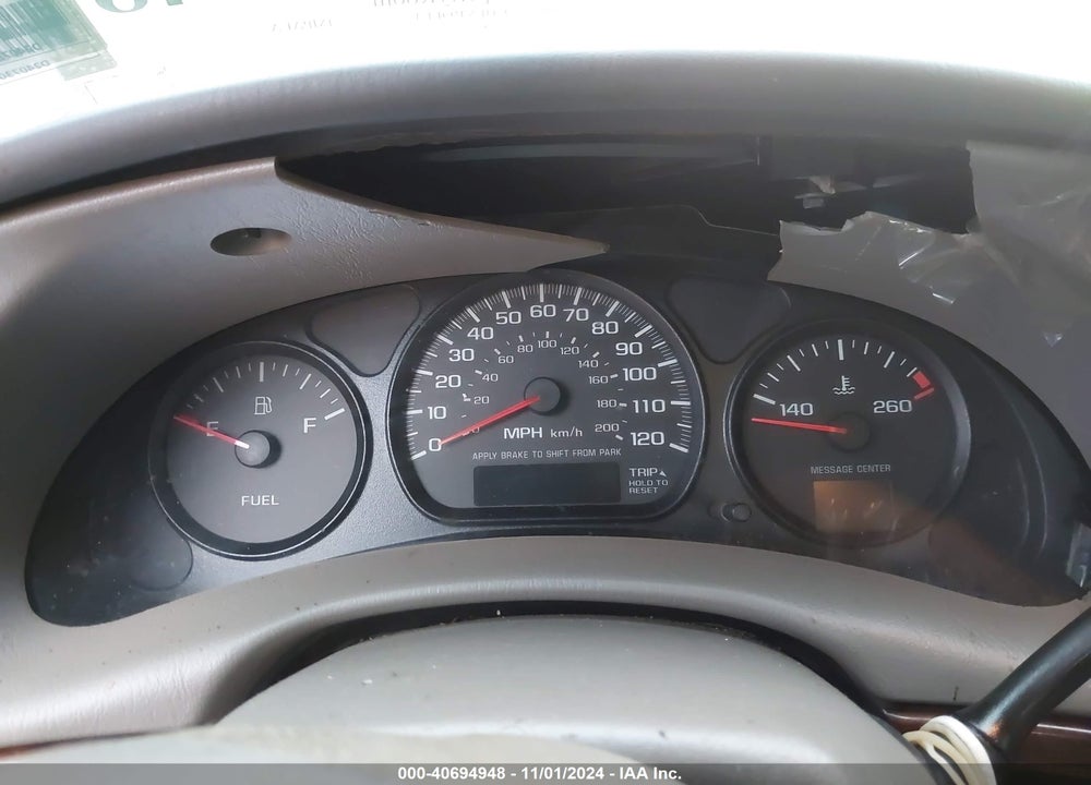 2003 CHEVROLET IMPALA VIN: 2G1WF52EX39343738