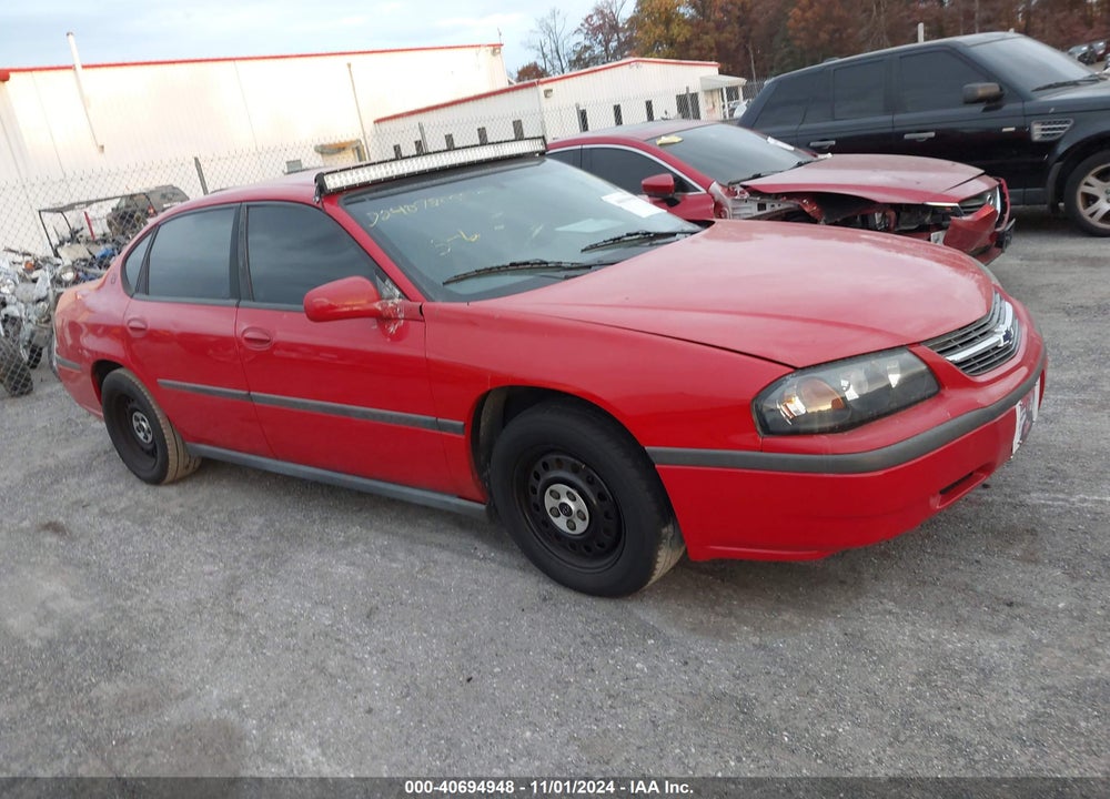 2003 CHEVROLET IMPALA VIN: 2G1WF52EX39343738