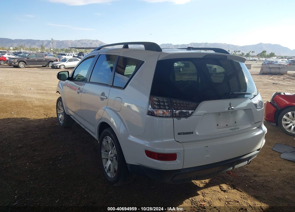 2012 MITSUBISHI OUTLANDER SE VIN: JA4AS3AW3CU001721