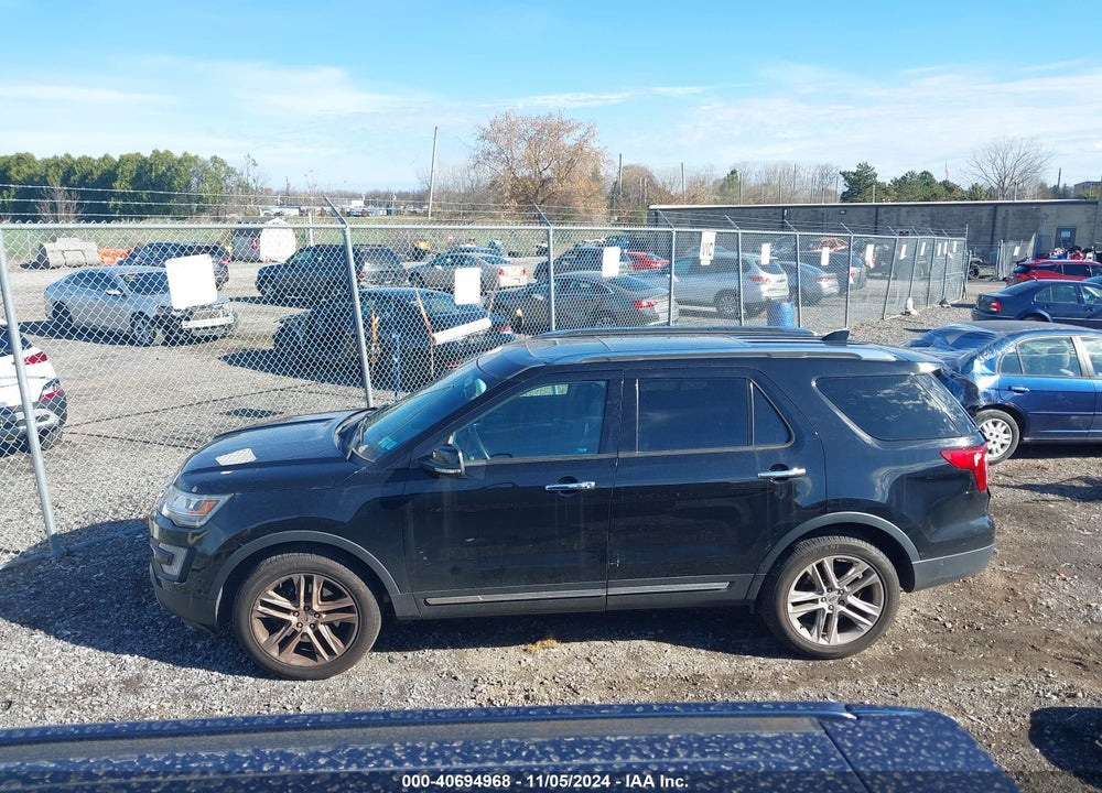 2017 FORD EXPLORER LIMITED VIN: 1FM5K8FH3HGC64503