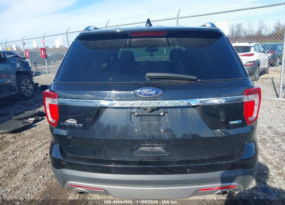 2017 FORD EXPLORER LIMITED VIN: 1FM5K8FH3HGC64503