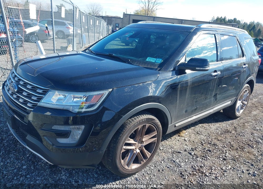 2017 FORD EXPLORER LIMITED VIN: 1FM5K8FH3HGC64503