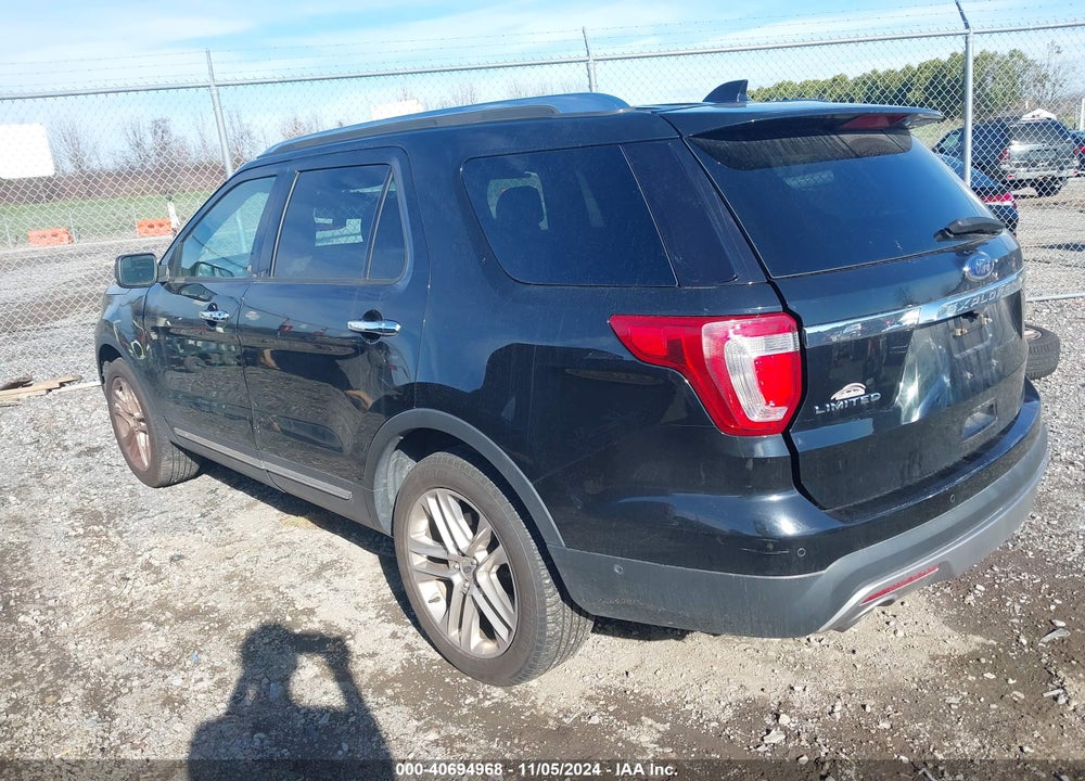 2017 FORD EXPLORER LIMITED VIN: 1FM5K8FH3HGC64503