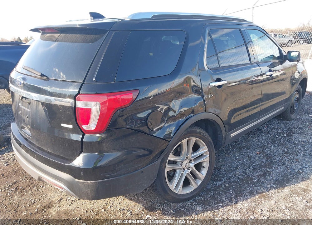 2017 FORD EXPLORER LIMITED VIN: 1FM5K8FH3HGC64503