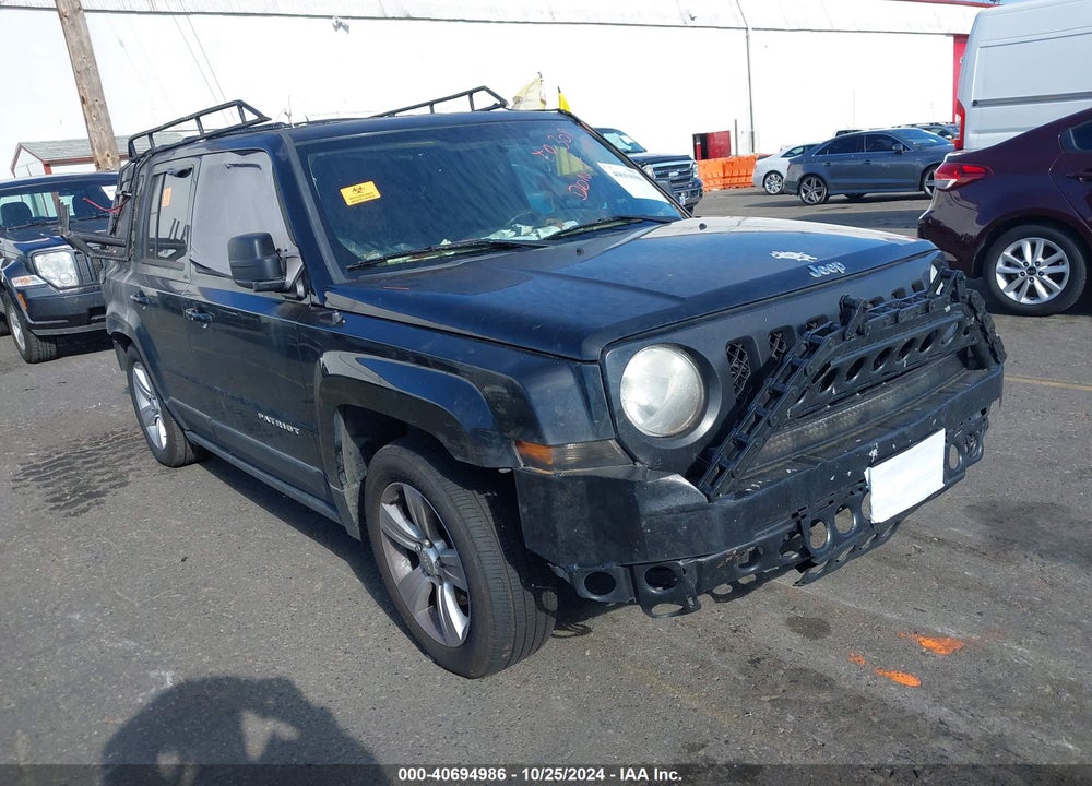 2013 JEEP PATRIOT LATITUDE VIN: 1C4NJPFB3DD169626