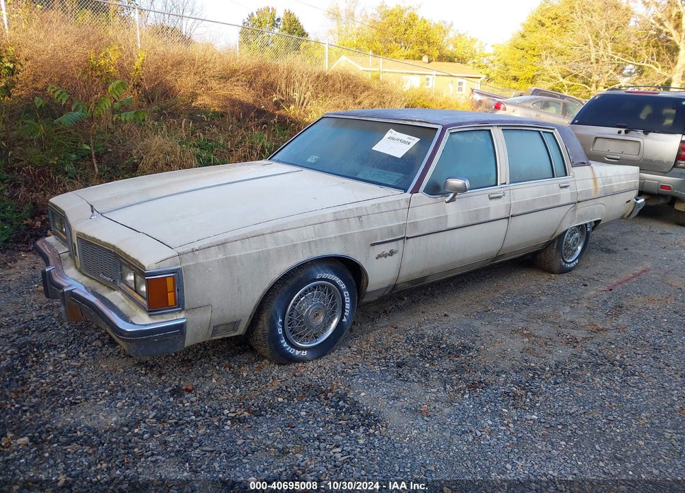 1984 OLDSMOBILE 98 REGENCY VIN: 1G3AG69Y5EM742079