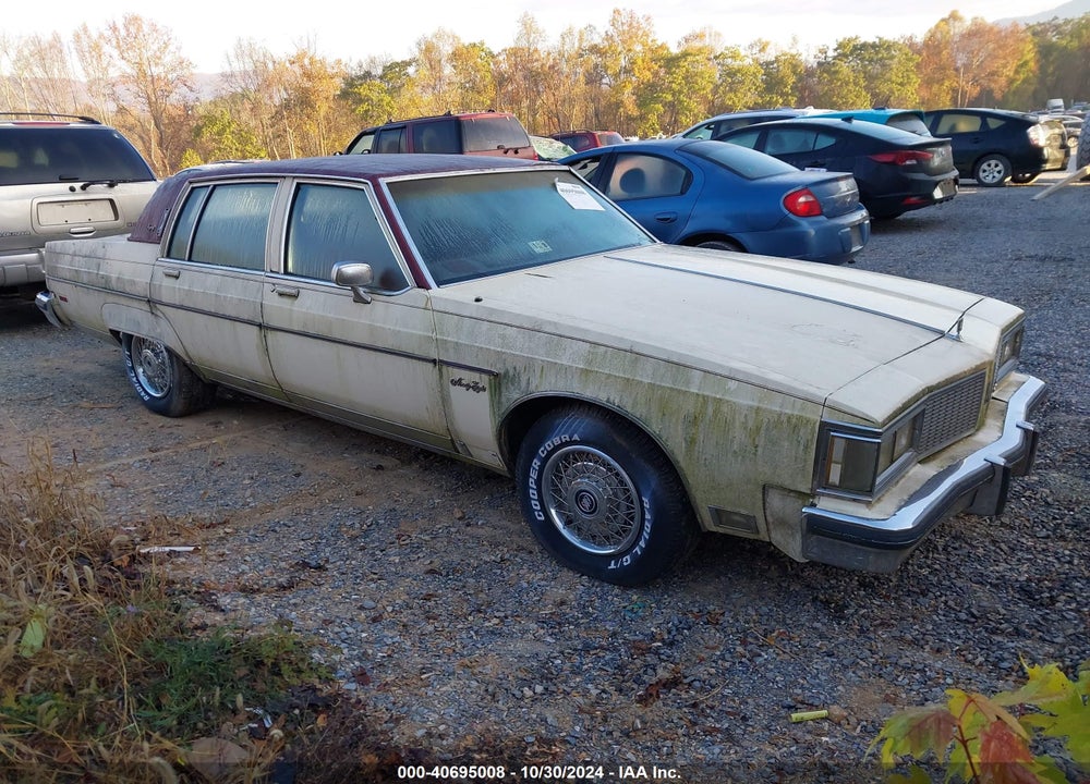 1984 OLDSMOBILE 98 REGENCY VIN: 1G3AG69Y5EM742079