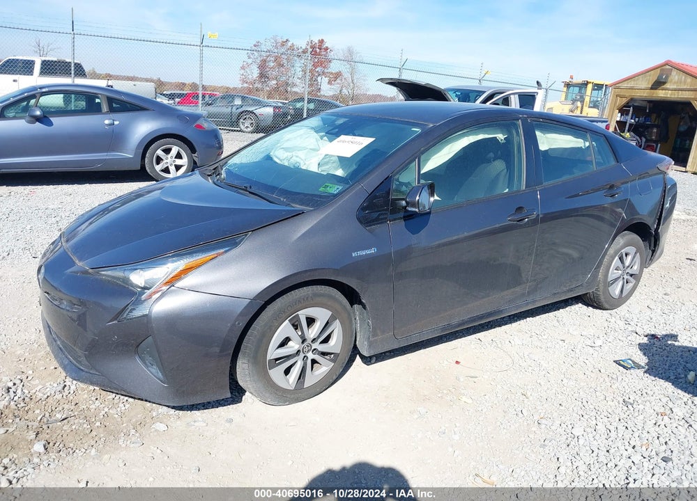 2018 TOYOTA PRIUS TWO VIN: JTDKBRFU2J3600407