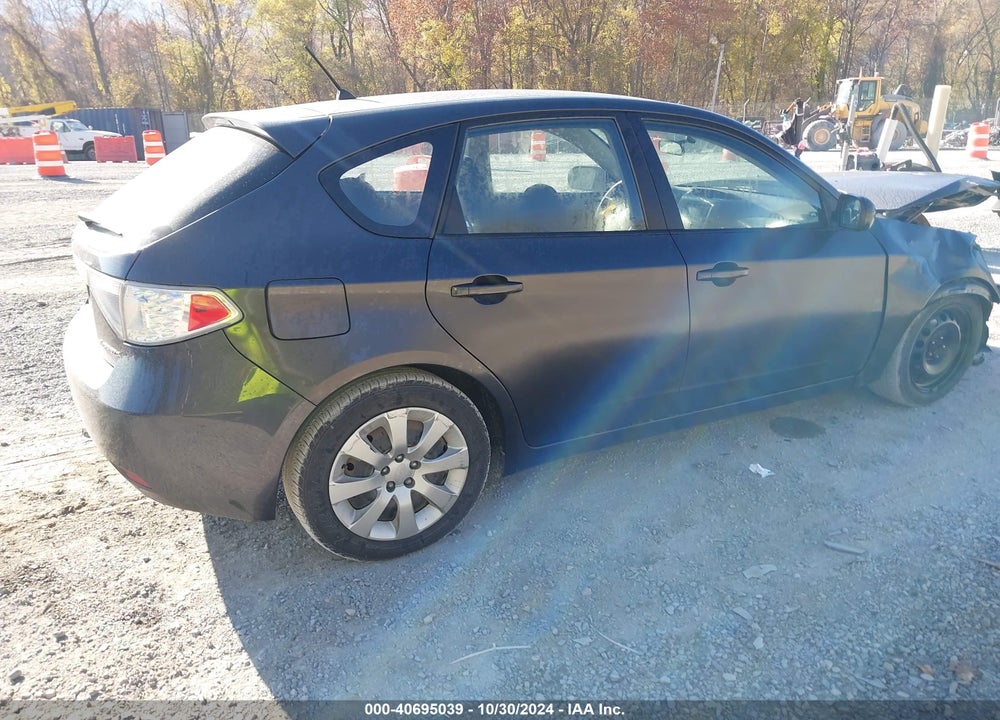 2008 SUBARU IMPREZA 2.5I VIN: JF1GH61608H818022