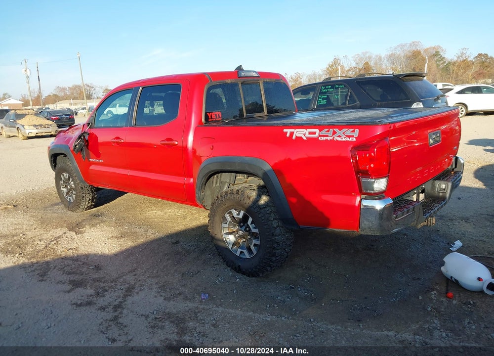 2016 TOYOTA TACOMA TRD OFF ROAD VIN: 3TMCZ5AN4GM010337