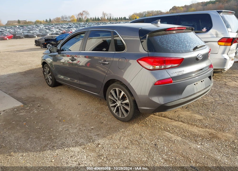 2018 HYUNDAI ELANTRA GT VIN: KMHH35LE2JU029990