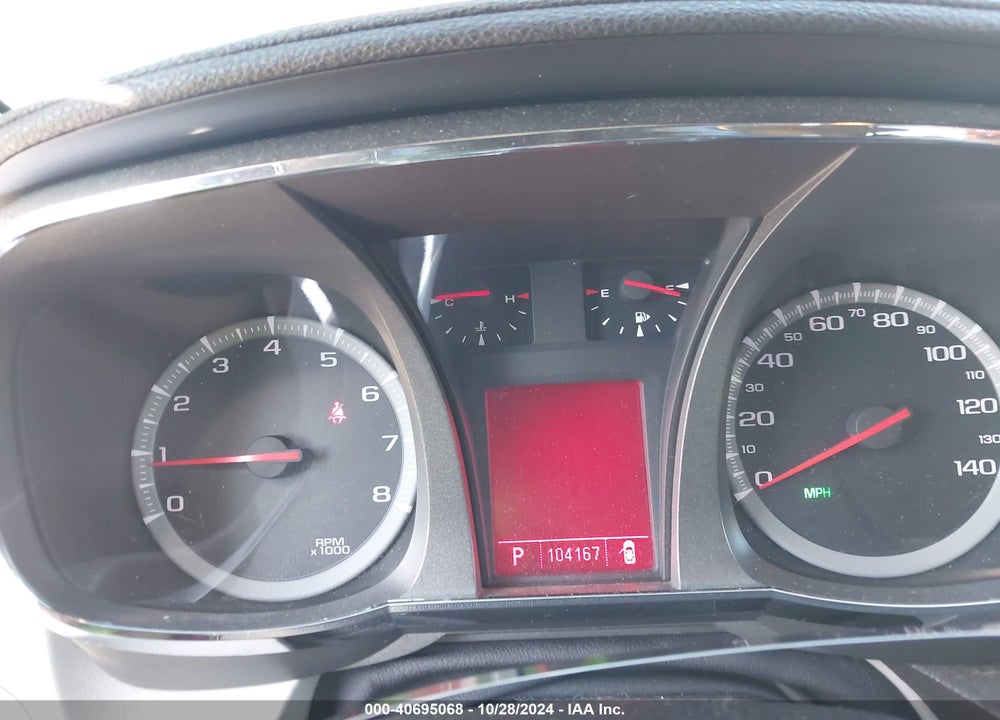 2010 GMC TERRAIN SLT-2 VIN: 2CTFLHEY8A6278866