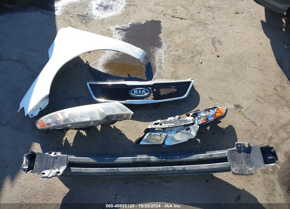 2010 KIA FORTE EX VIN: KNAFU4A25A5288332