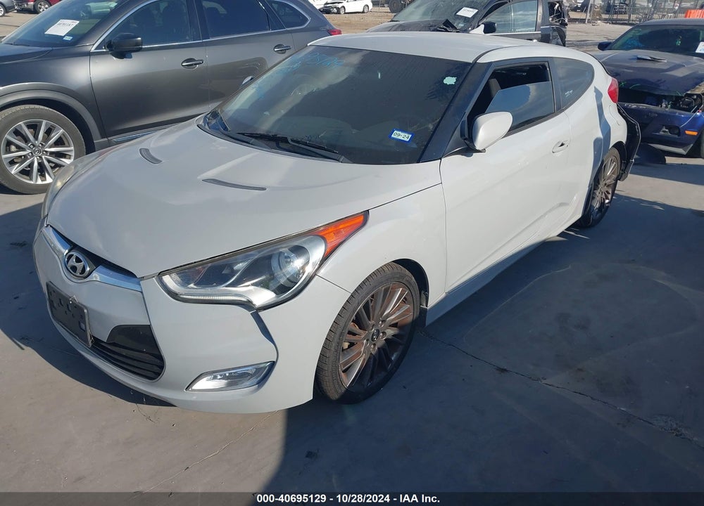 2013 HYUNDAI VELOSTER MIX VIN: KMHTC6AD4DU152933