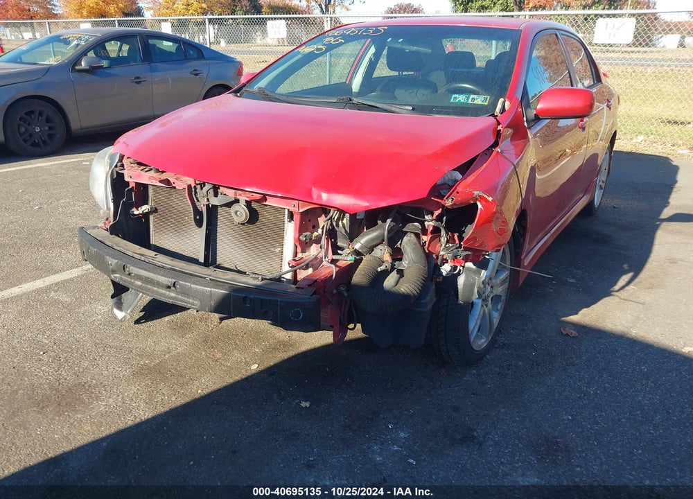 2013 TOYOTA COROLLA S VIN: 2T1BU4EE0DC035321