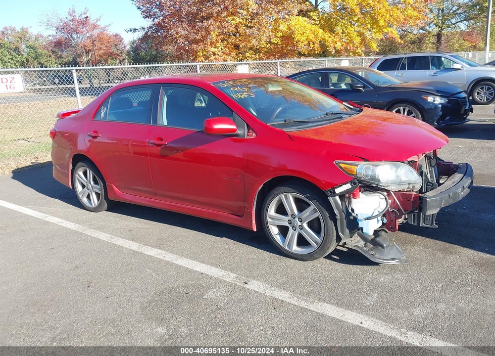 2013 TOYOTA COROLLA S VIN: 2T1BU4EE0DC035321