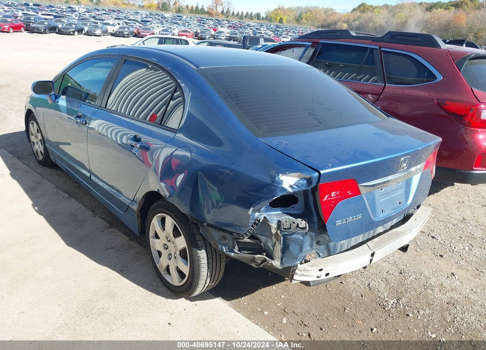 2009 HONDA CIVIC LX VIN: 19XFA16539E042943