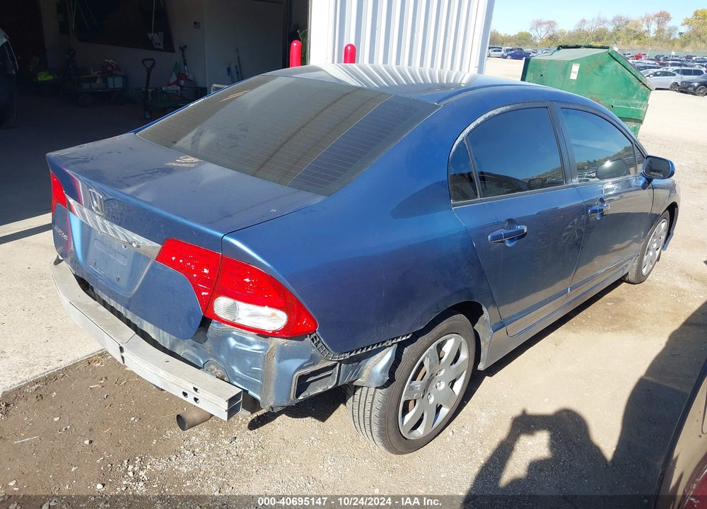 2009 HONDA CIVIC LX VIN: 19XFA16539E042943