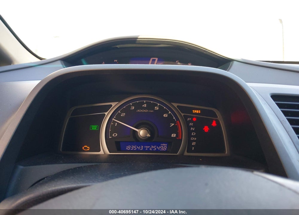 2009 HONDA CIVIC LX VIN: 19XFA16539E042943