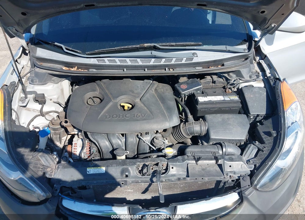 2012 HYUNDAI ELANTRA GLS VIN: 5NPDH4AE3CH101858