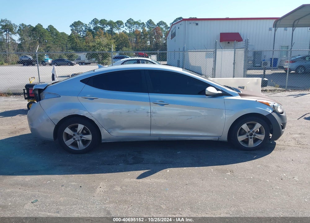 2012 HYUNDAI ELANTRA GLS VIN: 5NPDH4AE3CH101858