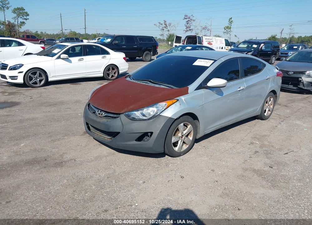 2012 HYUNDAI ELANTRA GLS VIN: 5NPDH4AE3CH101858