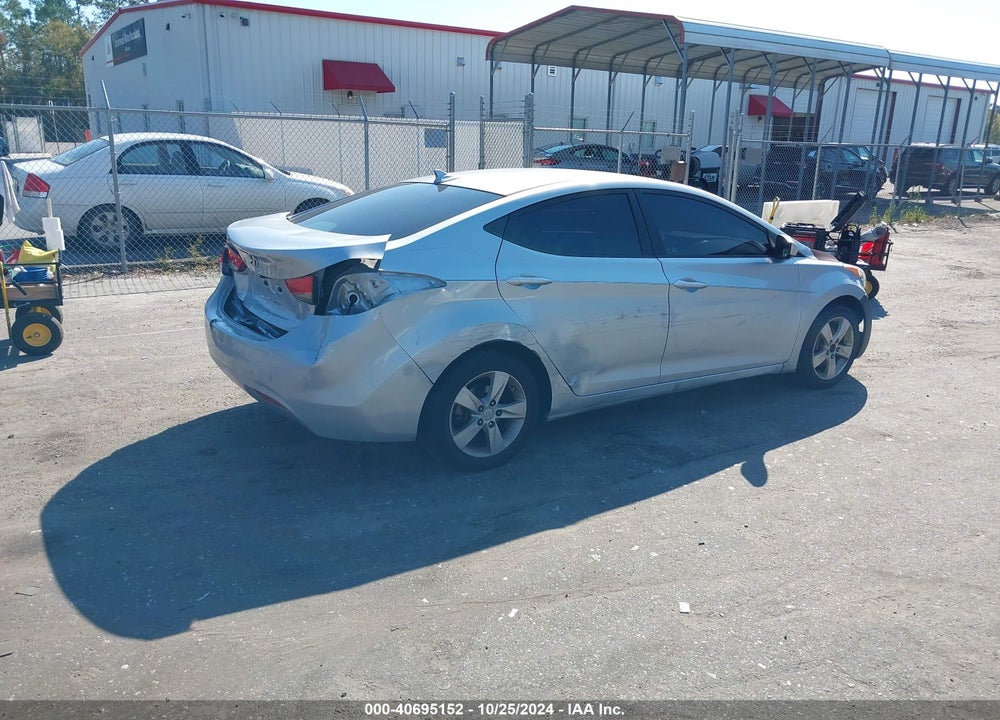 2012 HYUNDAI ELANTRA GLS VIN: 5NPDH4AE3CH101858