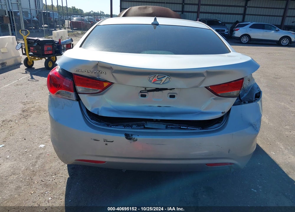 2012 HYUNDAI ELANTRA GLS VIN: 5NPDH4AE3CH101858