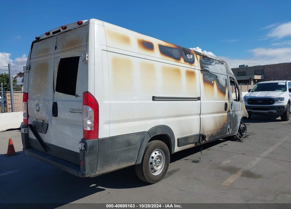 2023 RAM PROMASTER 3500 CARGO VAN HIGH ROOF 159 WB EXT VIN: 3C6MRVJG2PE581574