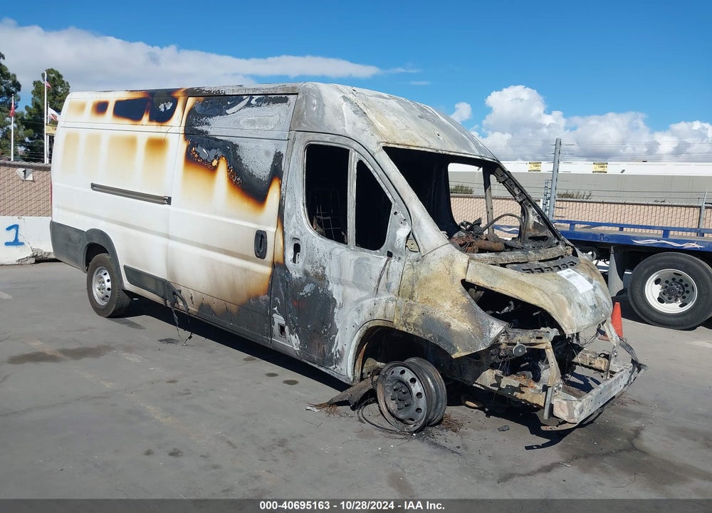 2023 RAM PROMASTER 3500 CARGO VAN HIGH ROOF 159 WB EXT VIN: 3C6MRVJG2PE581574