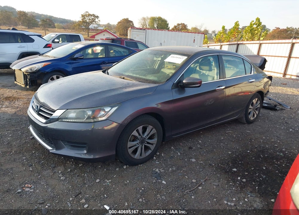 2014 HONDA ACCORD LX VIN: 1HGCR2F38EA277563