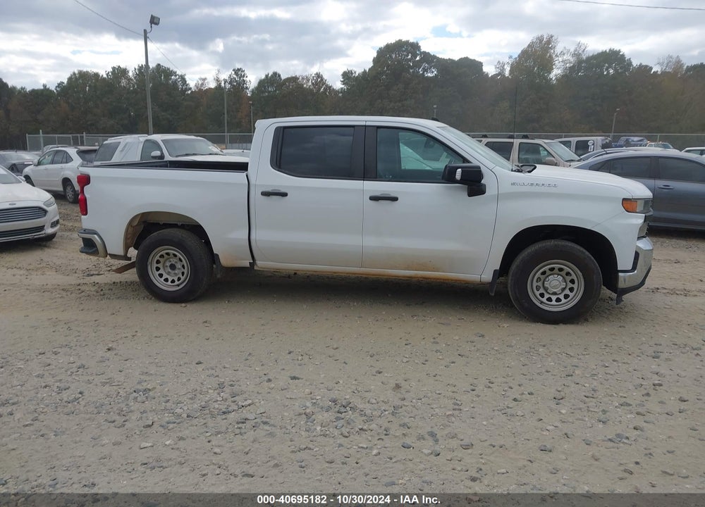 2020 CHEVROLET SILVERADO 1500 2WD SHORT BED WT VIN: 3GCPWAEFXLG340479