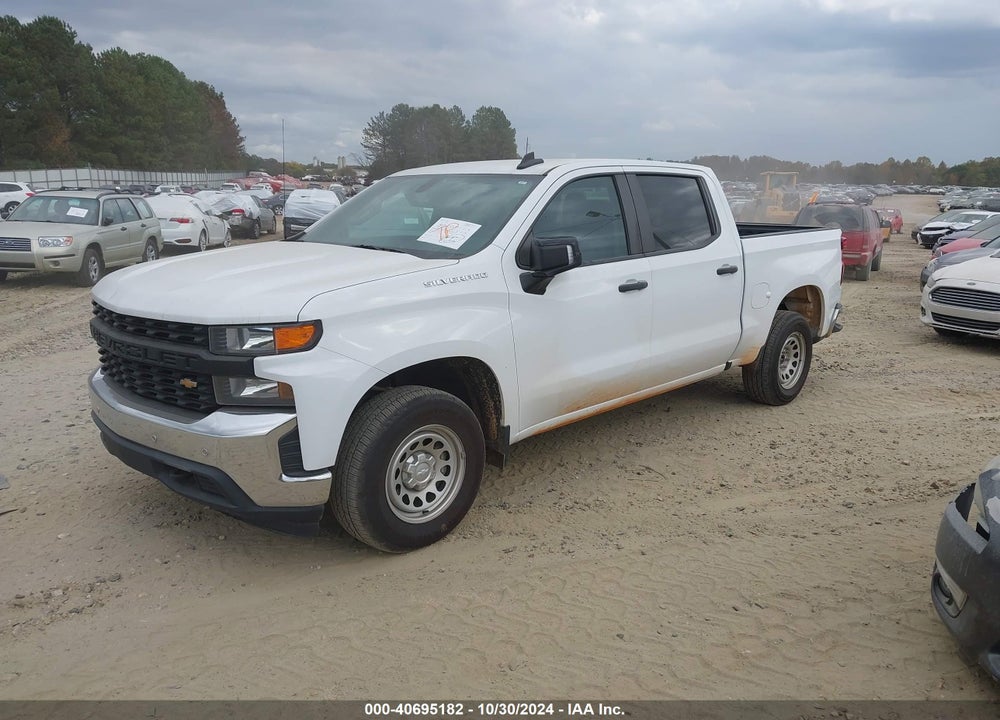 2020 CHEVROLET SILVERADO 1500 2WD SHORT BED WT VIN: 3GCPWAEFXLG340479