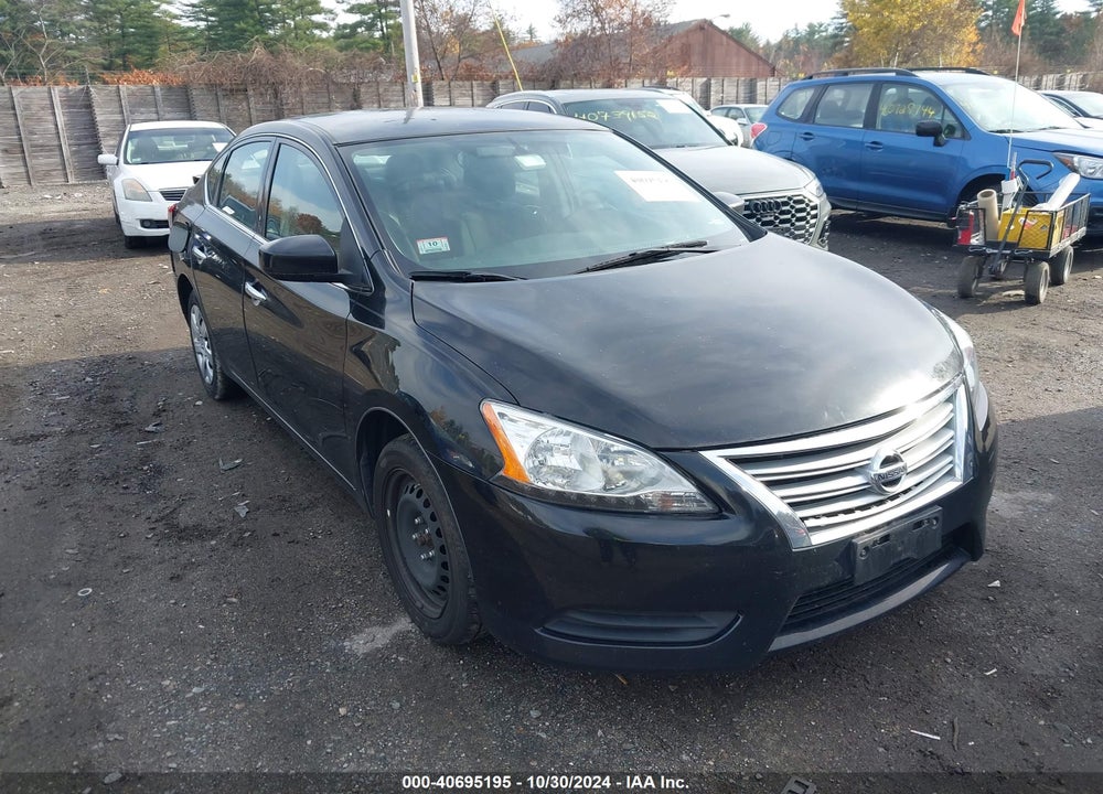 2015 NISSAN SENTRA S VIN: 3N1AB7AP1FY358373