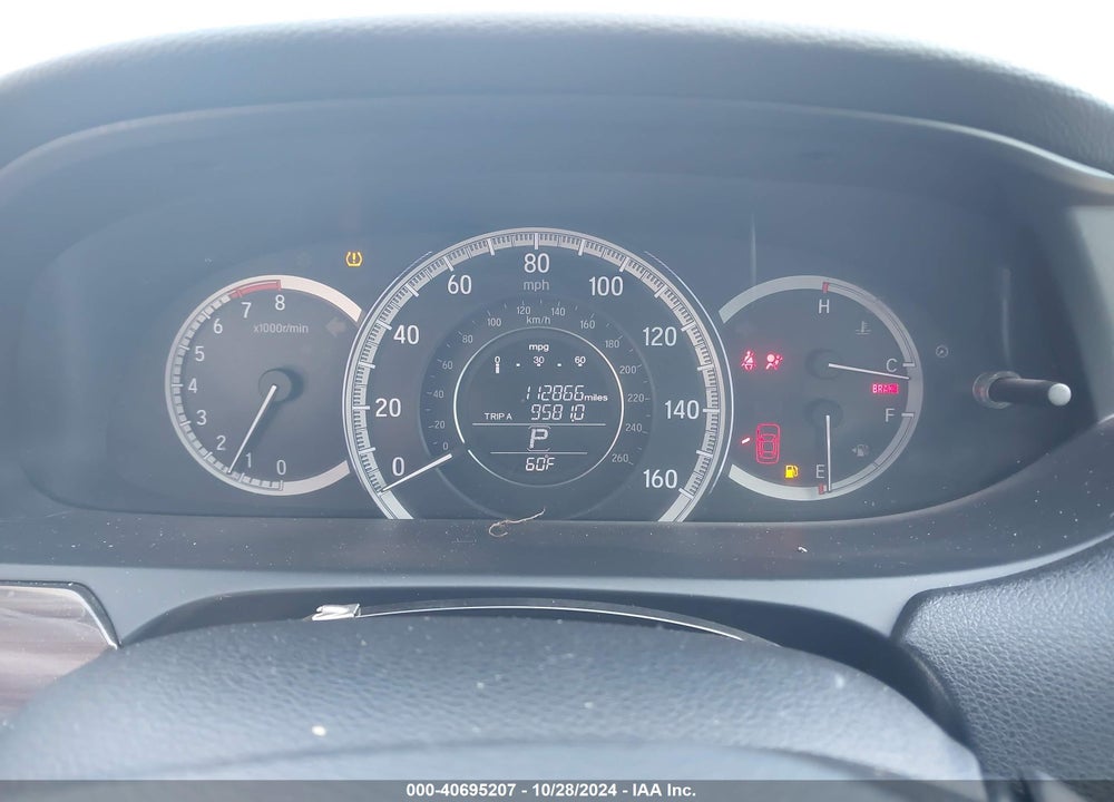 2016 HONDA ACCORD EX-L VIN: 1HGCR2F80GA159957