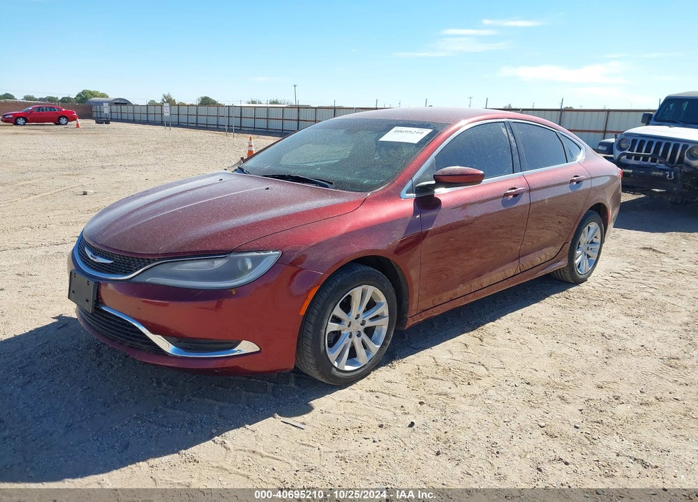 2016 CHRYSLER 200 LIMITED VIN: 1C3CCCAB3GN110693