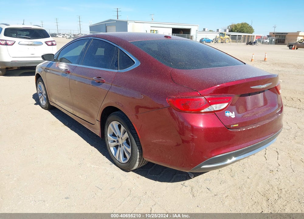 2016 CHRYSLER 200 LIMITED VIN: 1C3CCCAB3GN110693
