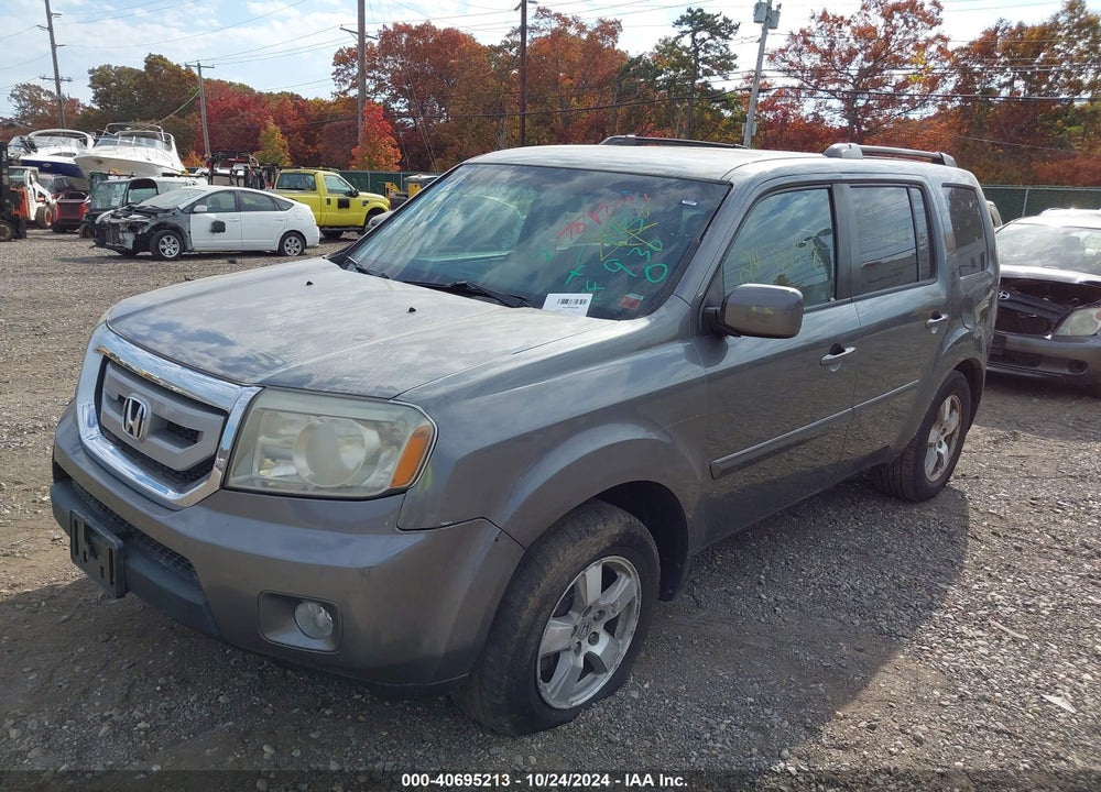 2011 HONDA PILOT EX-L VIN: 5FNYF4H53BB087048