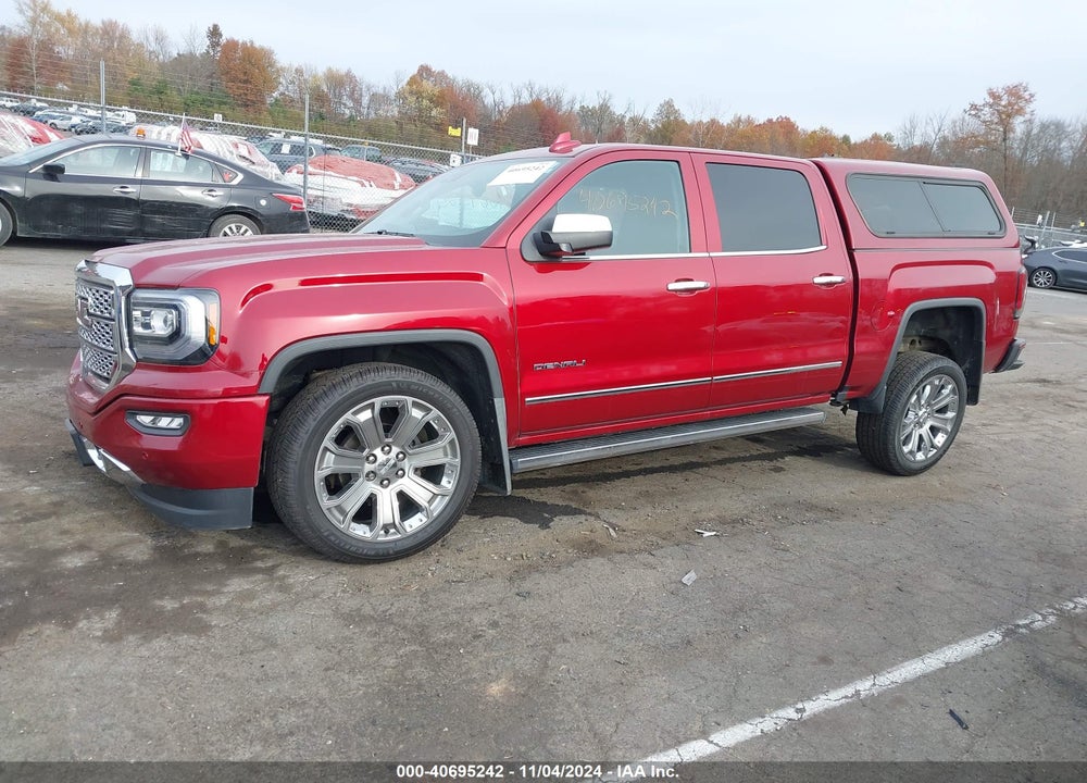 2018 GMC SIERRA 1500 DENALI VIN: 3GTU2PEJXJG526669