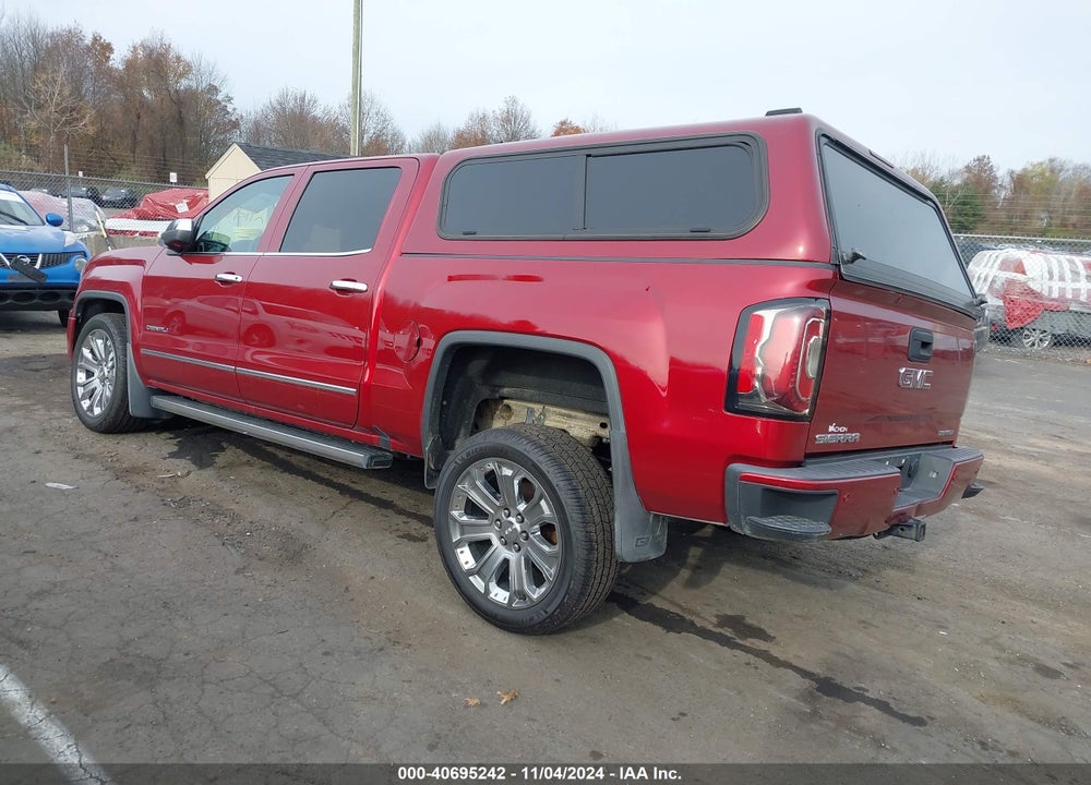 2018 GMC SIERRA 1500 DENALI VIN: 3GTU2PEJXJG526669