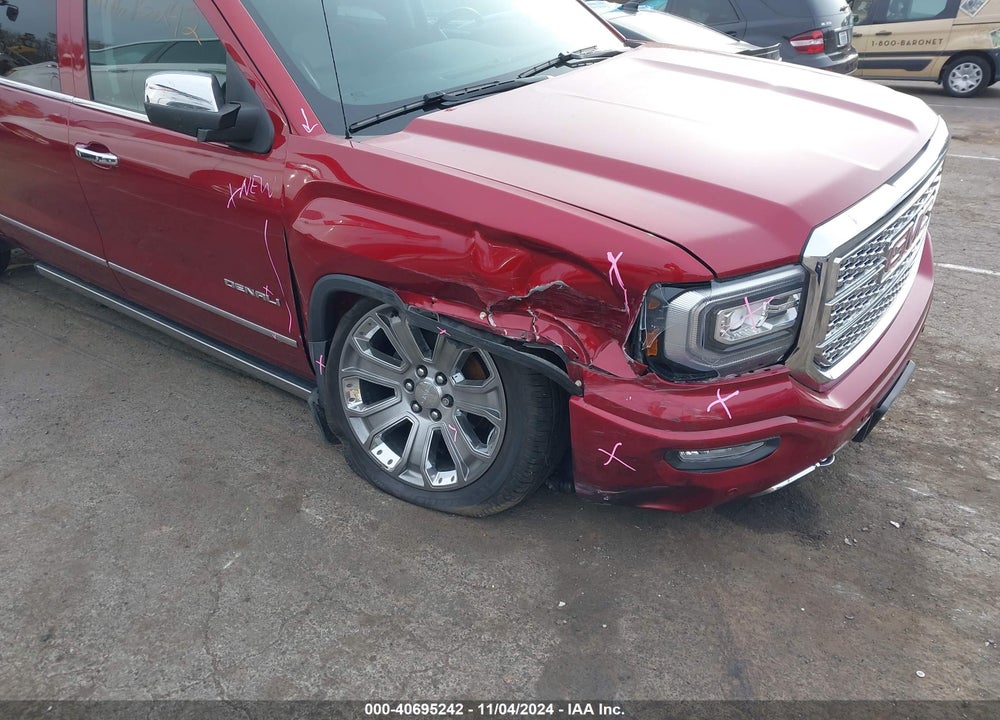 2018 GMC SIERRA 1500 DENALI VIN: 3GTU2PEJXJG526669